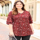 Flutter Sleeve Swing Top image number null