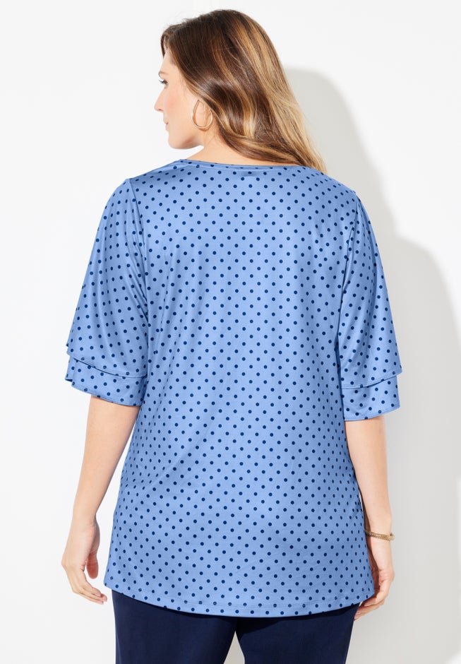 Flutter Sleeve Swing Top image number 1