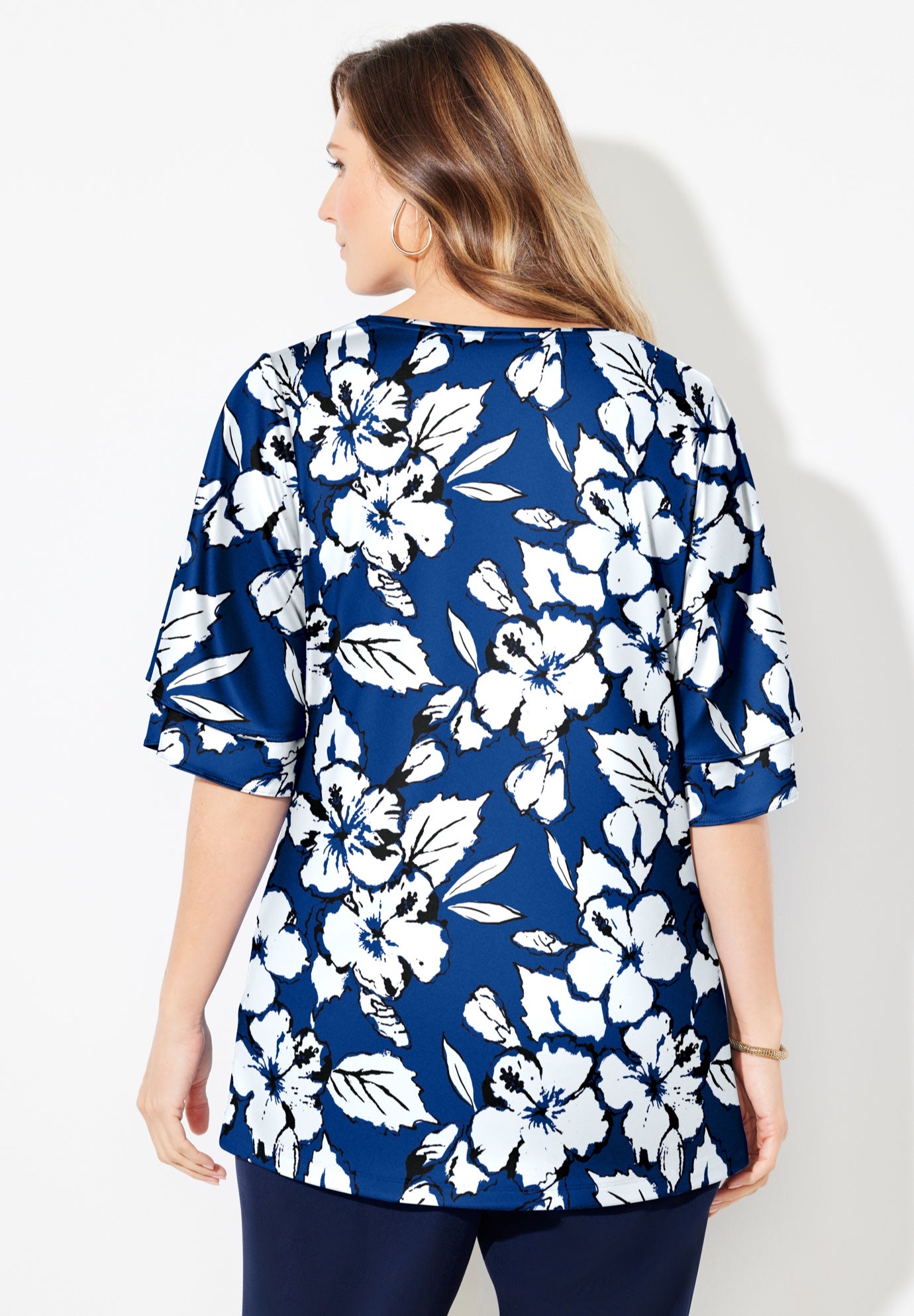 Flutter Sleeve Swing Top image number 1