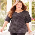 Flutter Sleeve Swing Top image number null