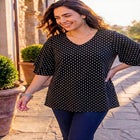 Flutter Sleeve Swing Top image number 0