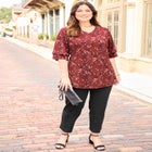 Flutter Sleeve Swing Top image number null