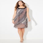 Tulip Overlay Dress image number null