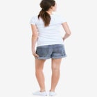 Rolled Hem Denim Shorts image number null