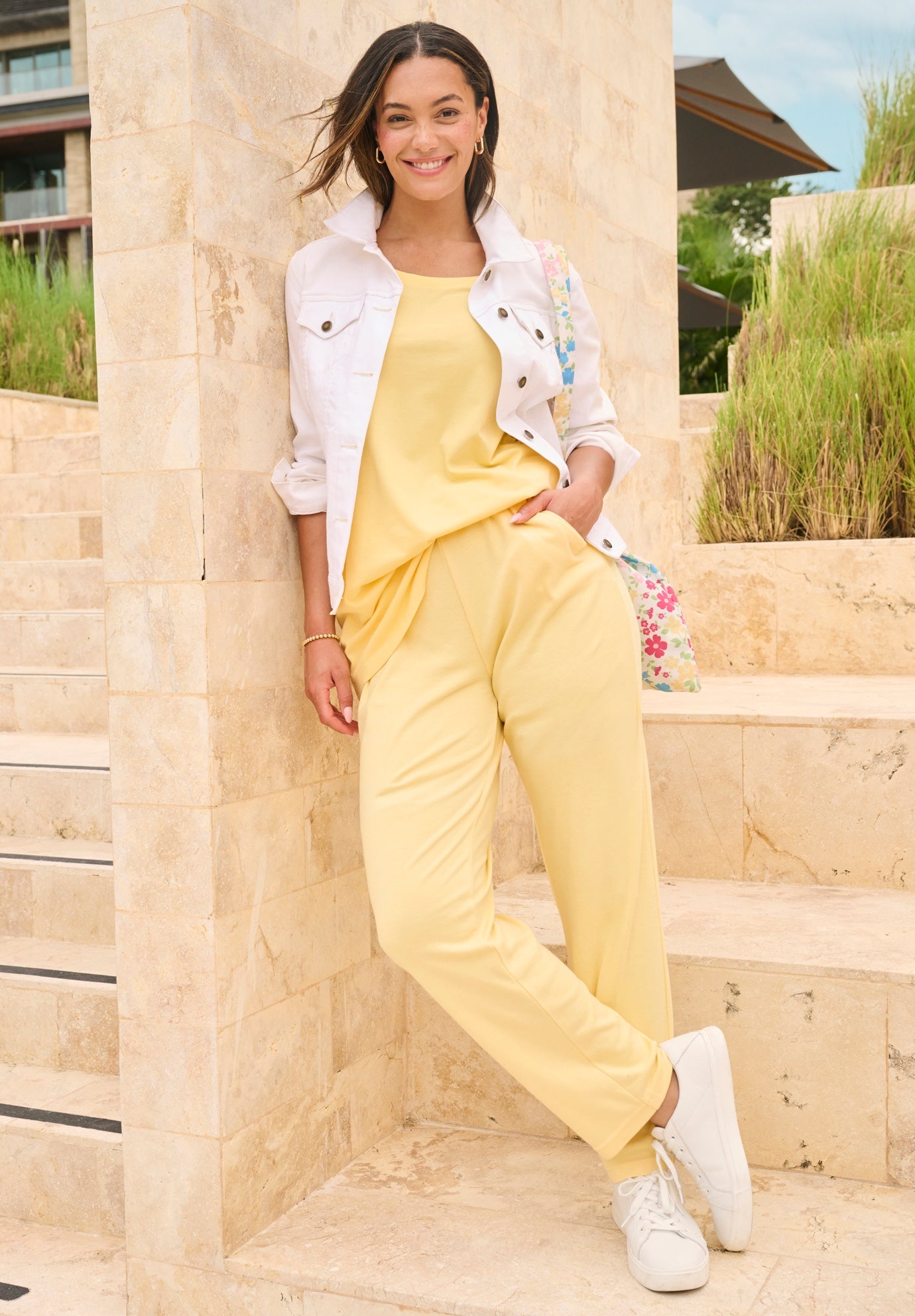 Stretch Denim Jean Jacket image number 4