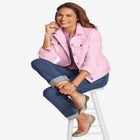 Stretch Denim Jean Jacket image number null