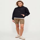 Ellos Studio Stretch Cotton Spandex Bike Shorts image number 0