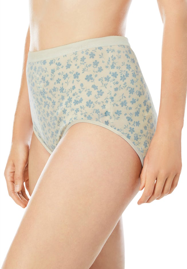 5-Pack Tag-free Full Coverage Cotton Brief image number 1