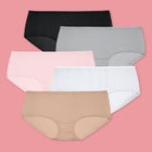 5-Pack Tag-free Full Coverage Cotton Brief image number null