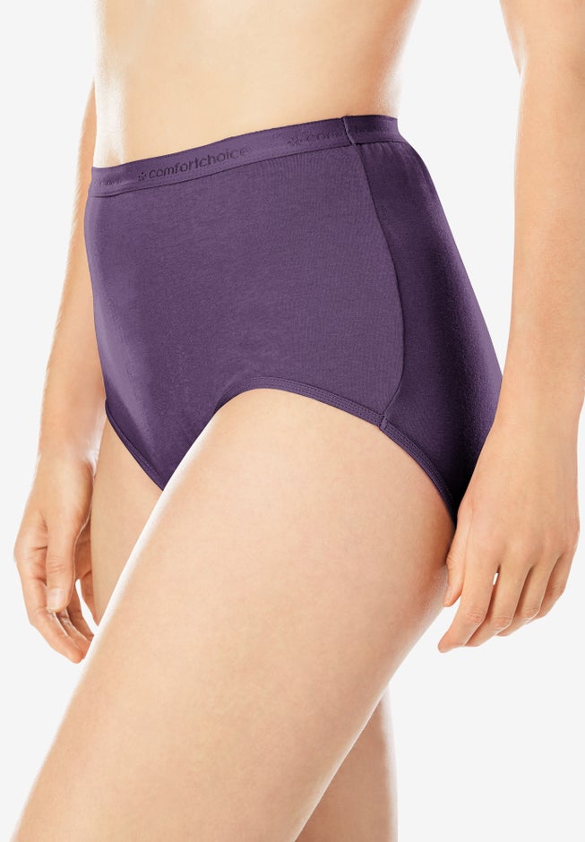 5-Pack Tag-free Full Coverage Cotton Brief image number 5