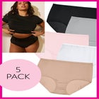 5-Pack Tag-free Full Coverage Cotton Brief image number null