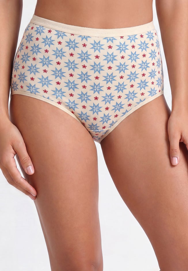 5-Pack Tag-free Full Coverage Cotton Brief image number 1