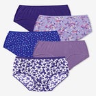 5-Pack Tag-free Full Coverage Cotton Brief image number 1