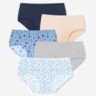 5-Pack Tag-free Full Coverage Cotton Brief image number null