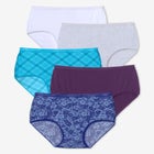 5-Pack Tag-free Full Coverage Cotton Brief image number 0