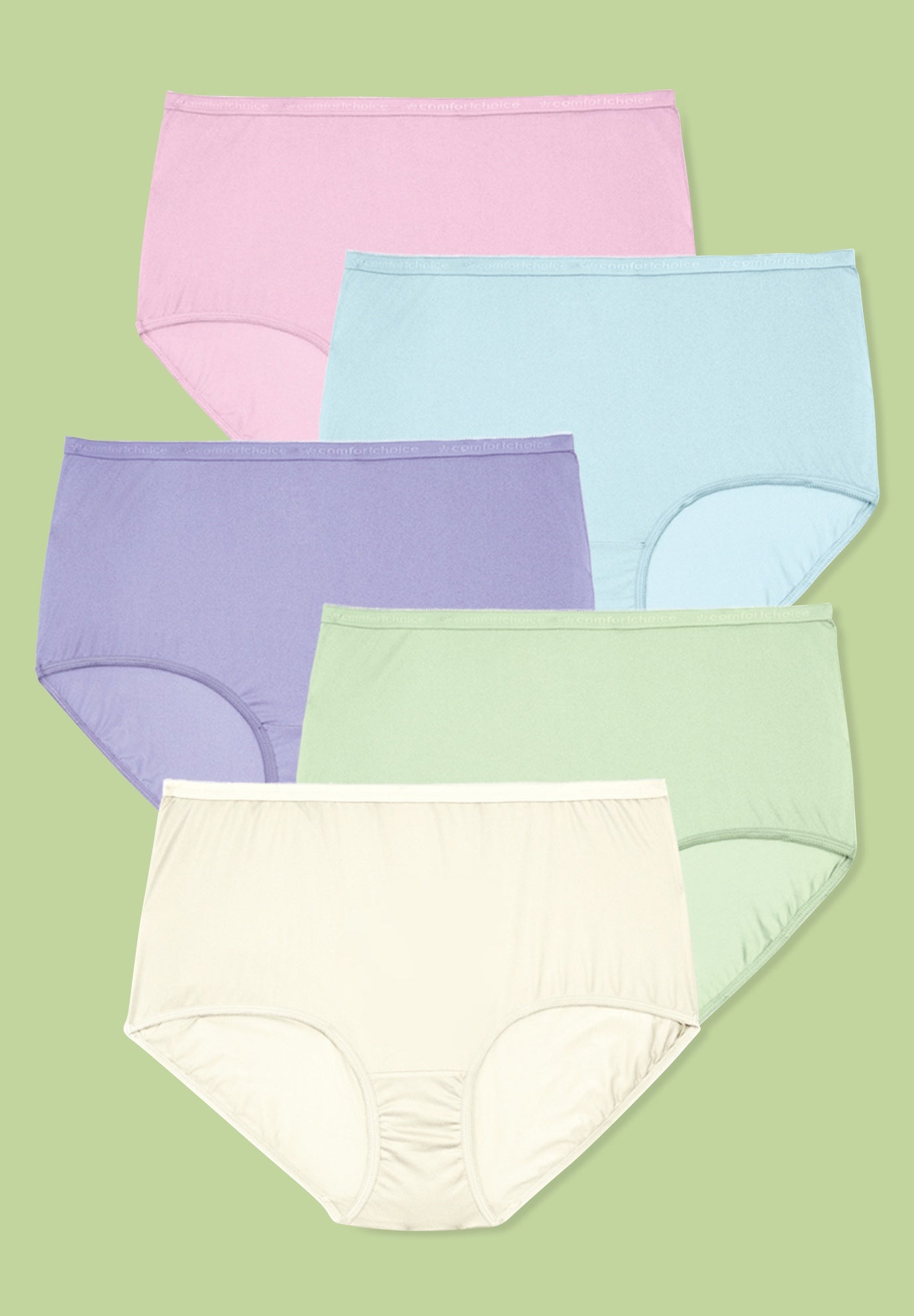 5-Pack Tag-free Full Coverage Cotton Brief image number 0