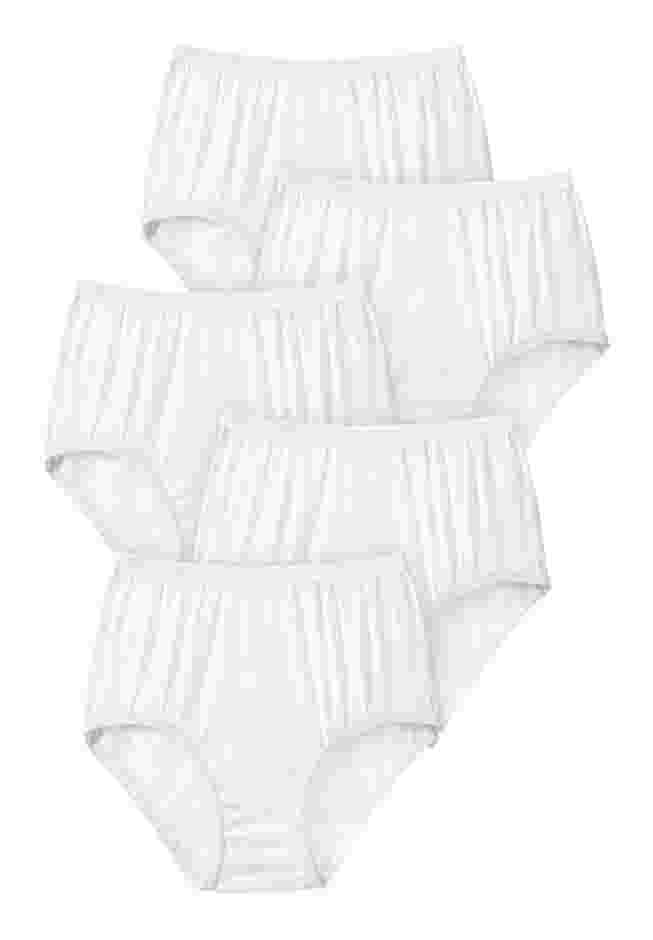Full Coverage Nylon Brief 5-Pack image number 1