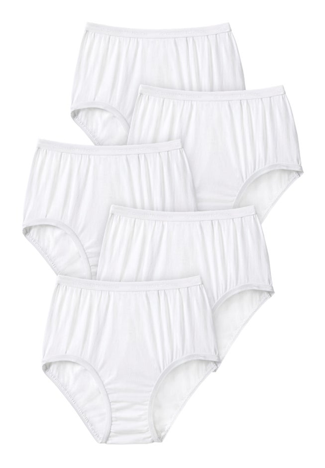 Full Coverage Nylon Brief 5-Pack image number 1