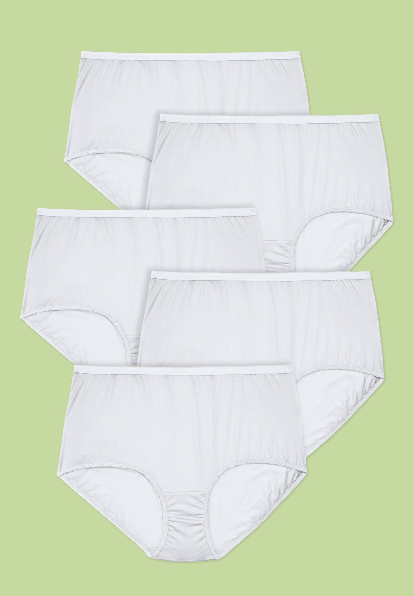 Full Coverage Nylon Brief 5-Pack image number 0