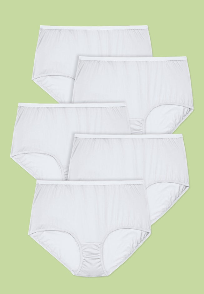 Full Coverage Nylon Brief 5-Pack image number 0