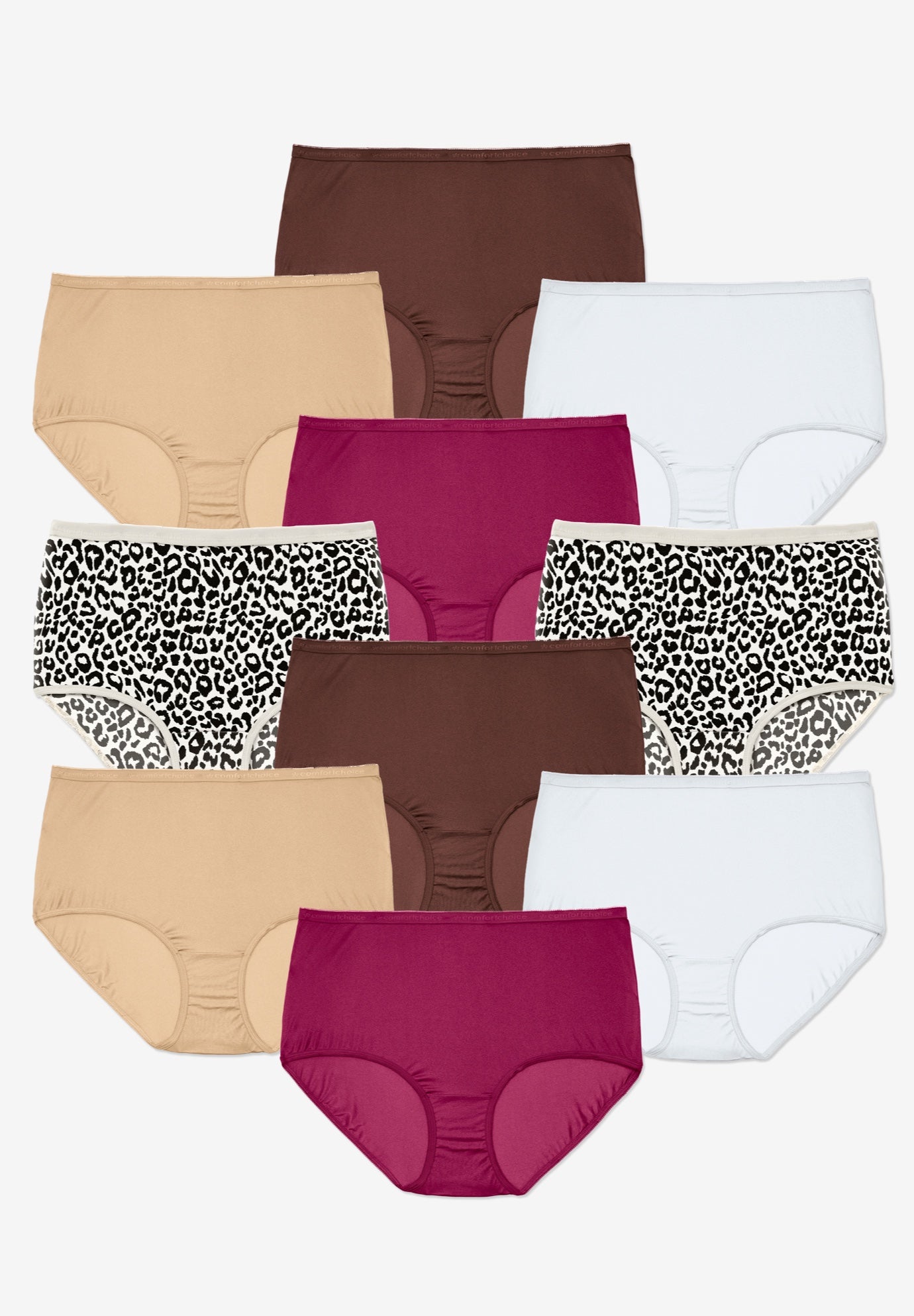 Full Coverage Nylon Brief 10-Pack image number 0