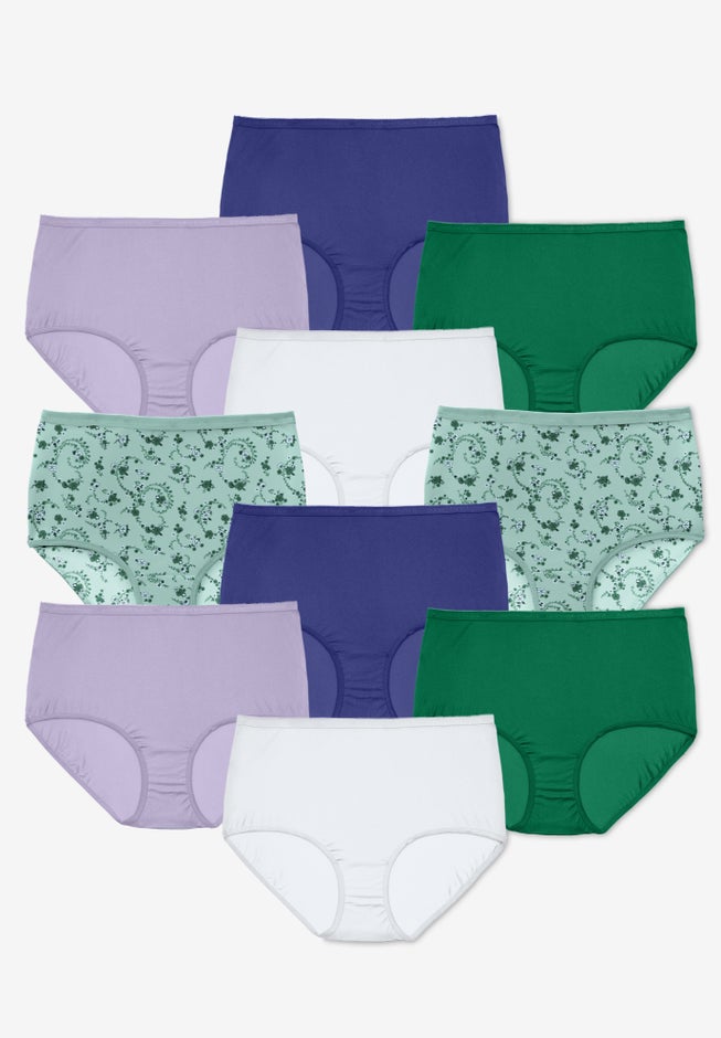 Full Coverage Nylon Brief 10-Pack image number 0