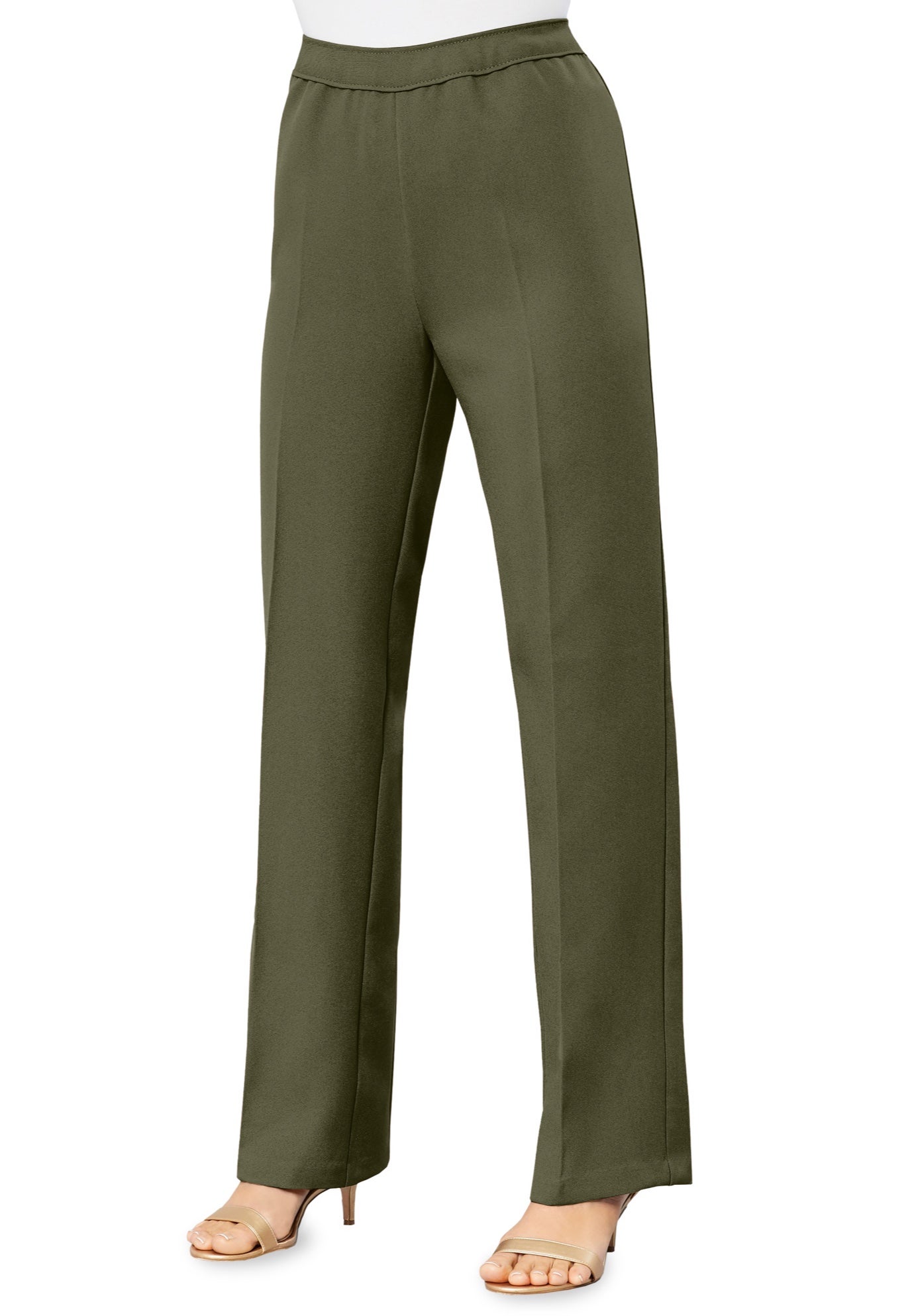 Plus Size Wide Leg Bend Over&reg; Pant image number 2
