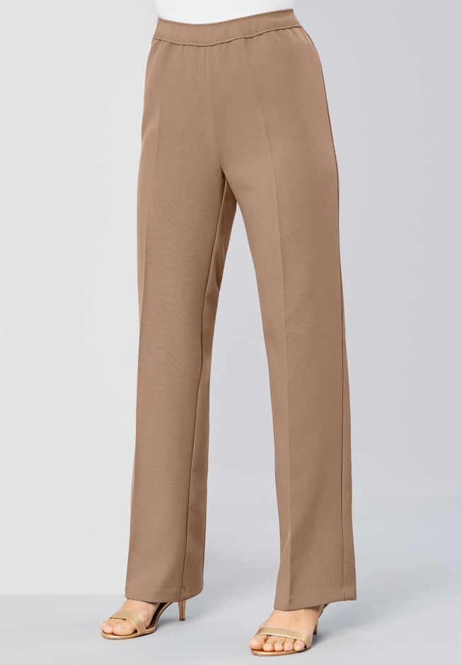 Plus Size Wide Leg Bend Over&reg; Pant image number 1