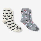 MeMoi&reg; 2-Pack Holiday Crew Socks image number null