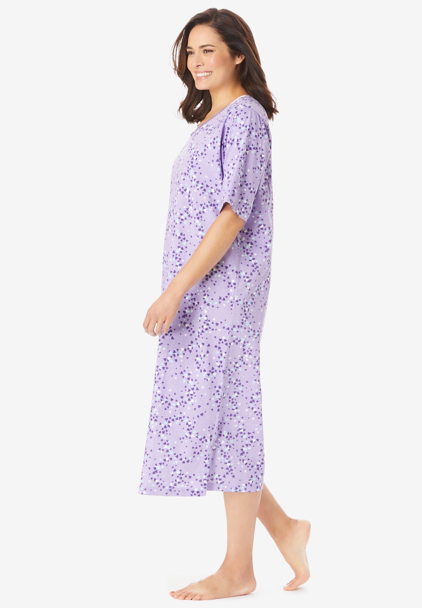 Long Tagless Sleepshirt image number 2
