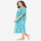 Long Tagless Sleepshirt image number null
