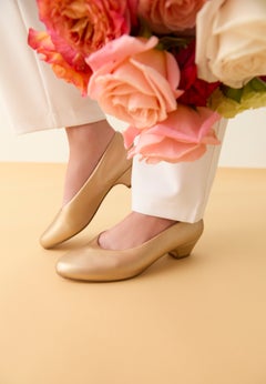 The Vida Leather-Like Slip On Pump