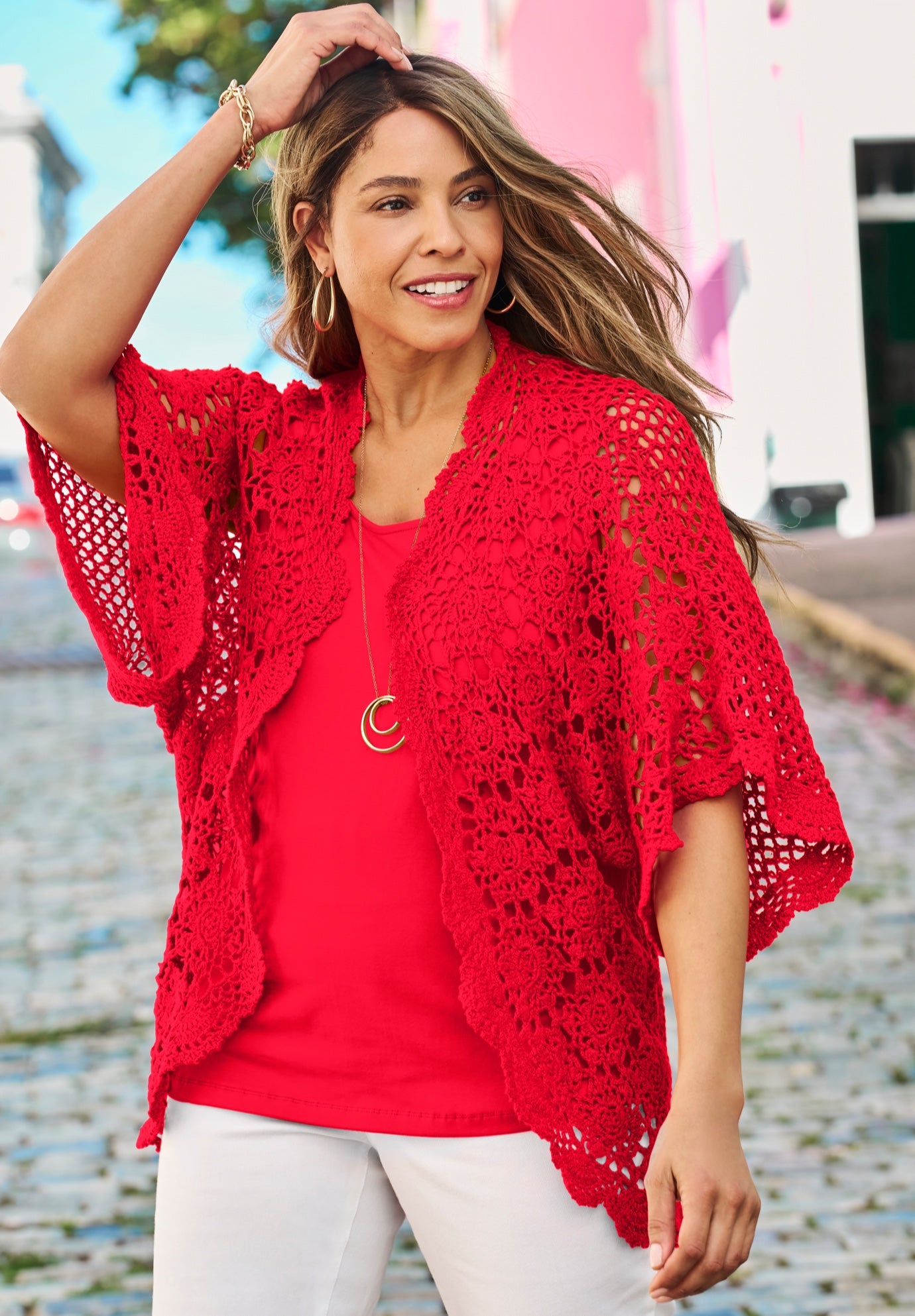 Crochet Cardigan image number 0
