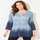 Affinity Chain Pleated Blouse image number null