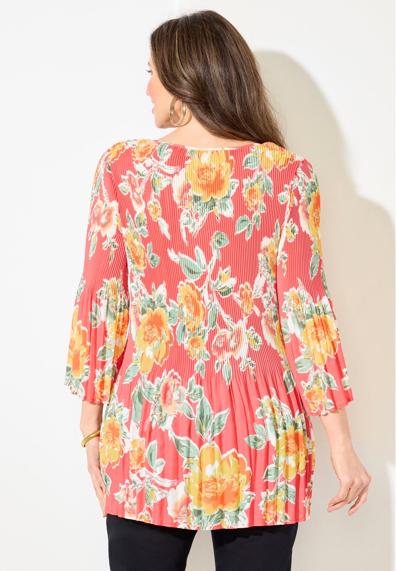 Affinity Chain Pleated Blouse image number 1