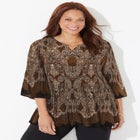 Affinity Chain Pleated Blouse image number null