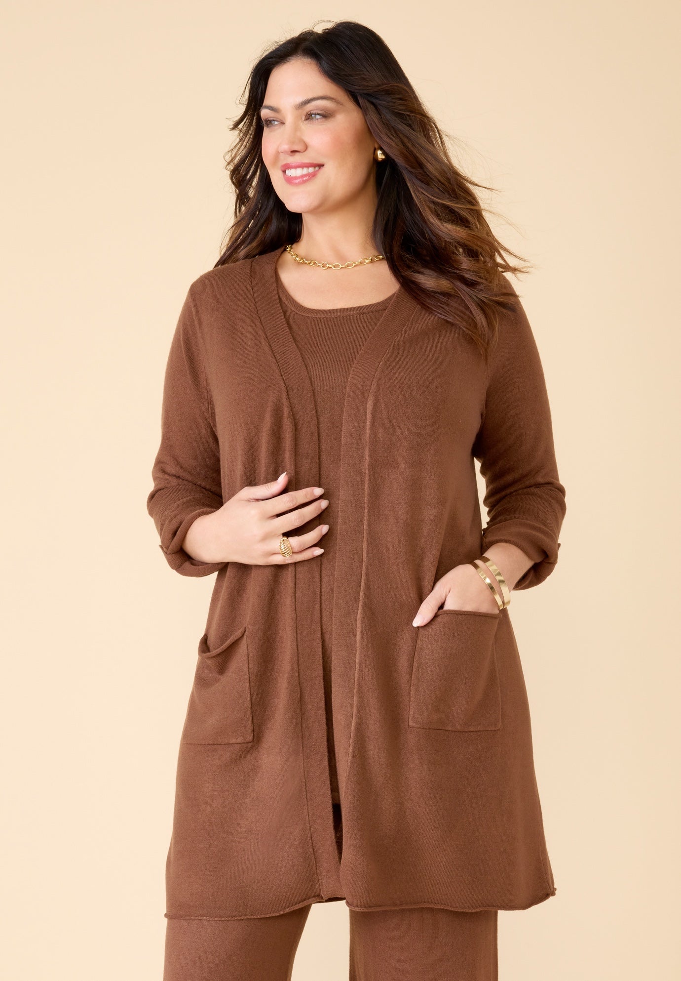 Cashmiracle&trade; Cardigan image number 0