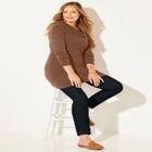 Cashmiracle&trade; Cowlneck Sweater image number 0