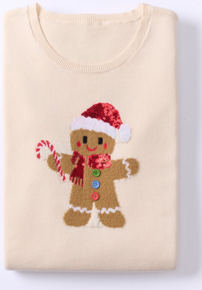 Cozy Critter Sweater image number 1