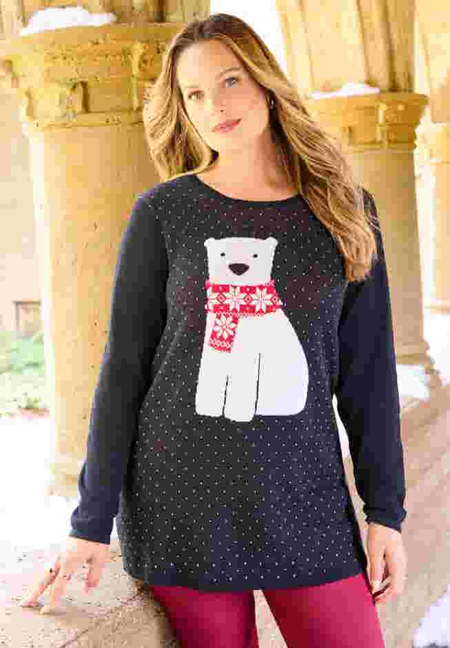 Cozy Critter Sweater image number 0