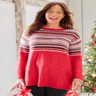 Fair Isle Pullover Sweater image number 0