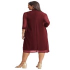 2-Piece Lace Jacket Dress image number null