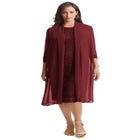 2-Piece Lace Jacket Dress image number null