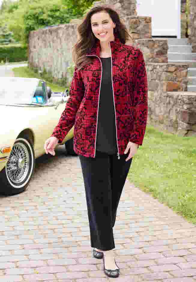 Cozy Velour Jacket image number 0