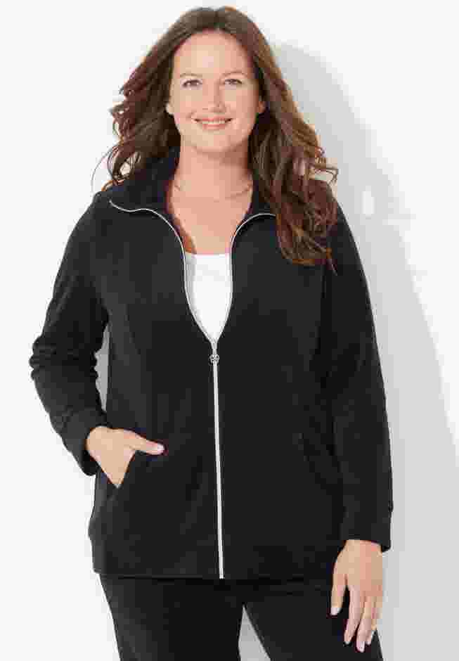 Cozy Velour Jacket image number 0