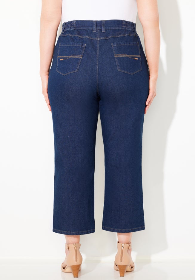 Right Fit® Curvy Crop Jean image number 1