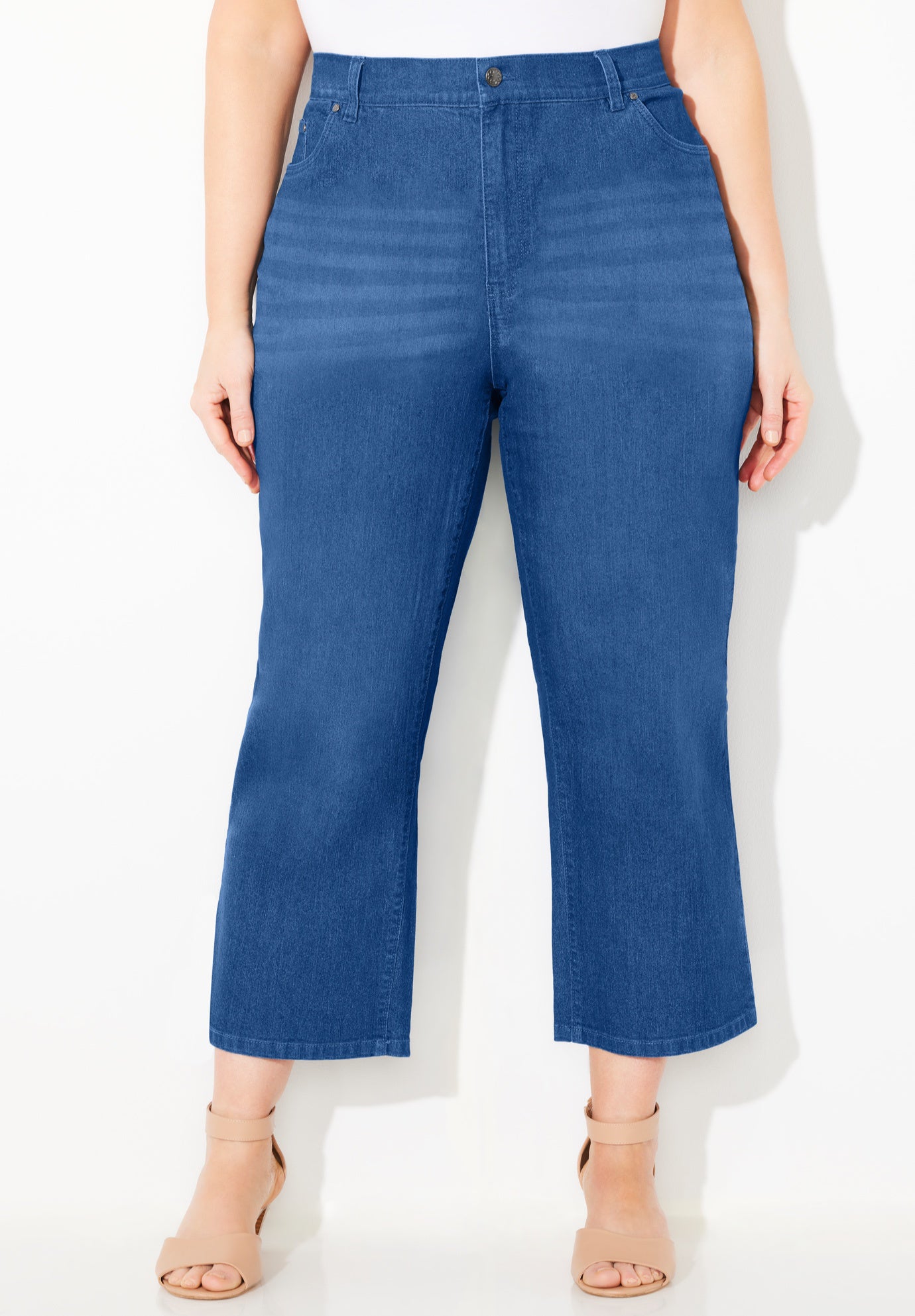 Right Fit® Curvy Crop Jean image number 0