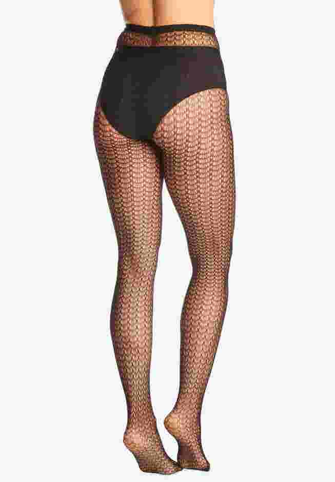 Textured Pattern Tights image number 2