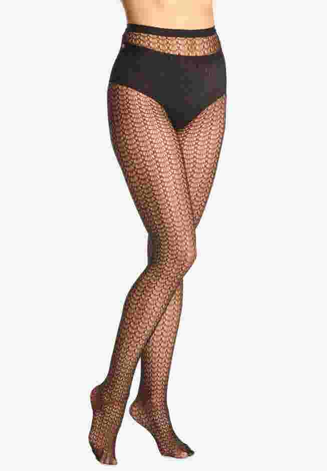 Textured Pattern Tights image number 4