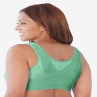 Front Close Wireless Posture Bra image number null